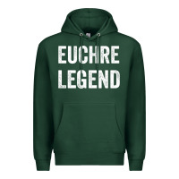 Sports Green Euchre Legend Best Euchre Card Board Game Player Gift Premium Hoodie - lanVoArt