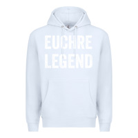 White Euchre Legend Best Euchre Card Board Game Player Gift Premium Hoodie - lanVoArt