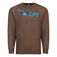 Chestnut Blue Dragonfly Premium Sweatshirt - LillyAllenDesigns