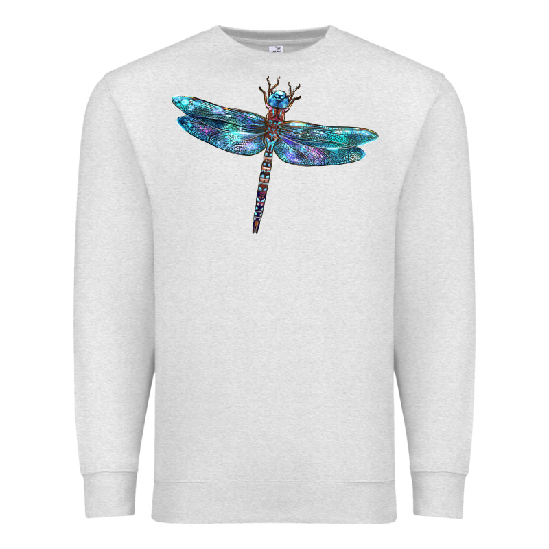 Blue Dragonfly Premium Sweatshirt by LillyAllenDesigns | Teevron