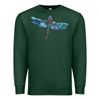 Sports Green Blue Dragonfly Premium Sweatshirt - LillyAllenDesigns