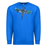 True Royal Blue Dragonfly Premium Sweatshirt - LillyAllenDesigns