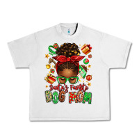 Lunar Rock santas favorite dog mom afro messy bun Urban Heavy Tee - texasbilliewilder
