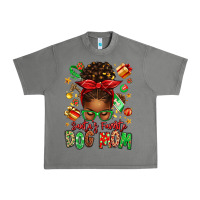 Tornado santas favorite dog mom afro messy bun Urban Heavy Tee - texasbilliewilder