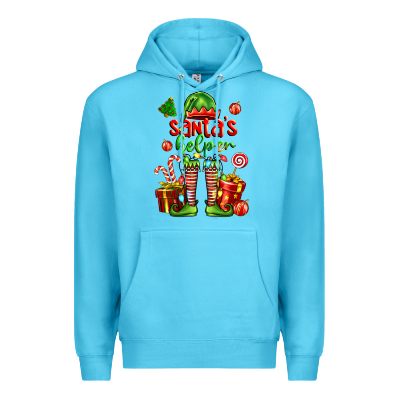 Santa S Helper Premium Hoodie by FaDigitalArtStudio | Teevron