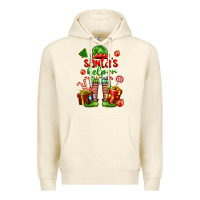 Sandshell santa s helper Premium Hoodie - FaDigitalArtStudio
