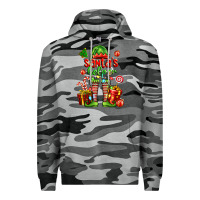 Slate Camo santa s helper Premium Hoodie - FaDigitalArtStudio