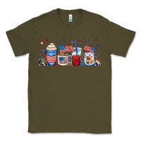 Army Green 4th of july coffe cups Classic Tee - RanaPortraitStore