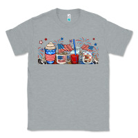 Heather Grey 4th of july coffe cups Classic Tee - RanaPortraitStore