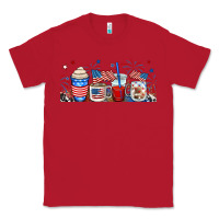 Red 4th of july coffe cups Classic Tee - RanaPortraitStore