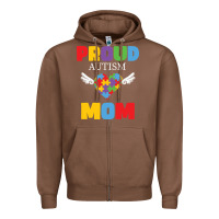 Chestnut lil autism mom Zipper Hoodie - CowhideDigitalArt