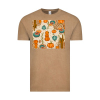 Vintage Coffee Fall Pumpkins Vintage Tee - texasbilliewilder