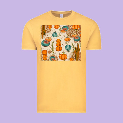 Fall Pumpkins Vintage Tee Designed By Texasbilliewilder