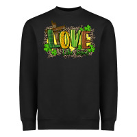 Black love like jesus st. patricks Heavyweight Sweatshirt - FaDigitalArtStudio