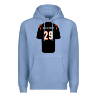 Colony Blue cam taylor britt jersey Premium Hoodie - lanVoArt