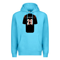 Ocean Blue cam taylor britt jersey Premium Hoodie - lanVoArt