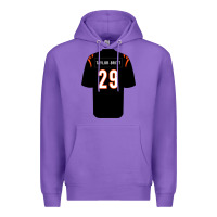 Purple cam taylor britt jersey Premium Hoodie - lanVoArt