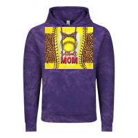 Cloud Purple softball with leopard tumbler tbs Vintage Hoodie - TumblerDesignByShophia
