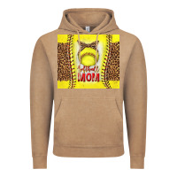 Vintage Coffee softball with leopard tumbler tbs Vintage Hoodie - TumblerDesignByShophia
