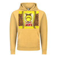 Vintage Mustard softball with leopard tumbler tbs Vintage Hoodie - TumblerDesignByShophia