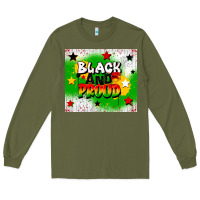 Army Green black and proud Long Sleeve Tee - CowGirlArtShop