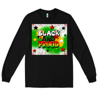 Black black and proud Long Sleeve Tee - CowGirlArtShop