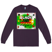 Plum black and proud Long Sleeve Tee - CowGirlArtShop