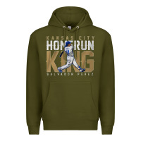 Army Green salvador pérez home run king Premium Hoodie - lanVoArt