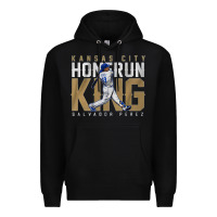 Black salvador pérez home run king Premium Hoodie - lanVoArt