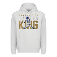 Dove Grey salvador pérez home run king Premium Hoodie - lanVoArt