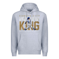Heather Grey salvador pérez home run king Premium Hoodie - lanVoArt