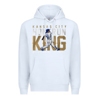 White salvador pérez home run king Premium Hoodie - lanVoArt