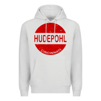 Dove Grey vintage hudepohl beer Premium Hoodie - lanVoArt