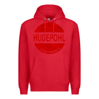 Red vintage hudepohl beer Premium Hoodie - lanVoArt