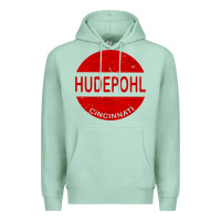 Seafoam vintage hudepohl beer Premium Hoodie - lanVoArt