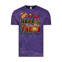 Cloud Purple I'm just here for the tacos #cincodemayo Vintage Tee - NancyCooperArtShop