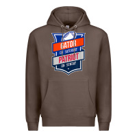Coffee retro gator on saturday patriot on sunday gainesville gift Premium Hoodie - lanVoArt
