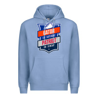 Colony Blue retro gator on saturday patriot on sunday gainesville gift Premium Hoodie - lanVoArt