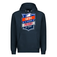Retro Gator On Saturday Patriot On Sunday Gainesville Gift Premium Hoodie | Teevron