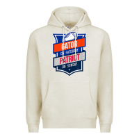 Oatmeal Heather retro gator on saturday patriot on sunday gainesville gift Premium Hoodie - lanVoArt
