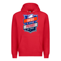 Red retro gator on saturday patriot on sunday gainesville gift Premium Hoodie - lanVoArt
