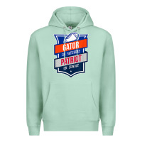 Seafoam retro gator on saturday patriot on sunday gainesville gift Premium Hoodie - lanVoArt