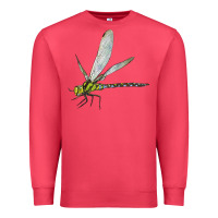 Cardinal Blue And Yellow Dragonfly Premium Sweatshirt - LillyAllenDesigns