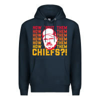 Navy andy reid how about them.... Premium Hoodie - lanVoArt