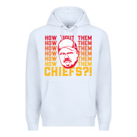 White andy reid how about them.... Premium Hoodie - lanVoArt
