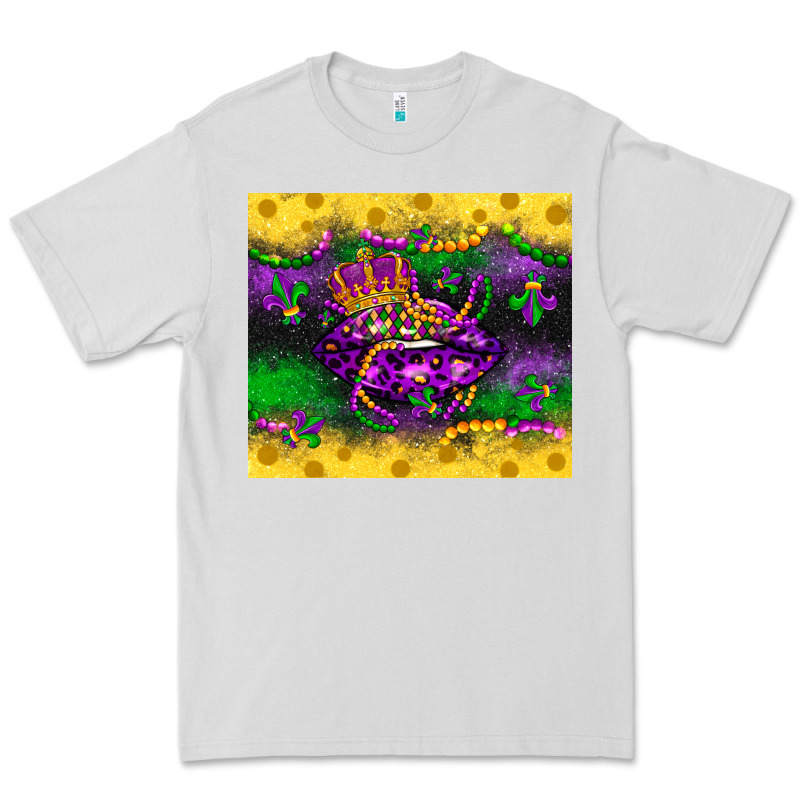 Mardi Gras Lips Premium Tee by LillyAllenDesigns | Teevron