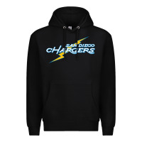Black vintage styled san diego chargers Premium Hoodie - lanVoArt