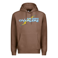 Chestnut vintage styled san diego chargers Premium Hoodie - lanVoArt