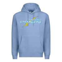 Colony Blue vintage styled san diego chargers Premium Hoodie - lanVoArt