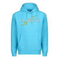 Ocean Blue vintage styled san diego chargers Premium Hoodie - lanVoArt